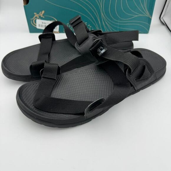 Chaco Lowdown Sandal Men\'s 13 Black Solid Customized Fit Lightweight JCH107109 main image 10